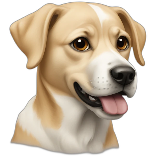 dog draws art emoji