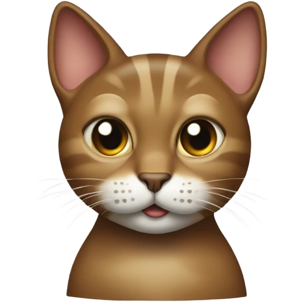 Cat with poop head emoji