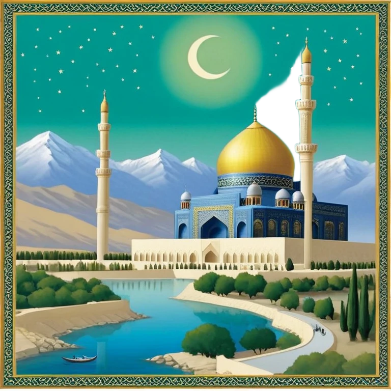 چهره یک آخوند عمامه به سر که داره گوه‌میخوره رو بساز emoji
