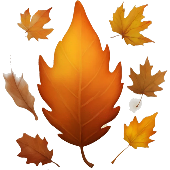 autumn vibe cadle emoji
