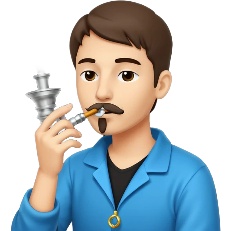 Smoking hookah emoji