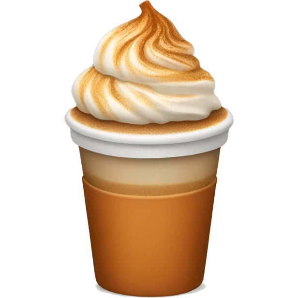 pumpkin spice latte emoji