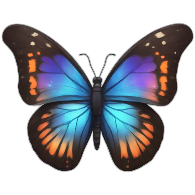 Butterfly in space emoji