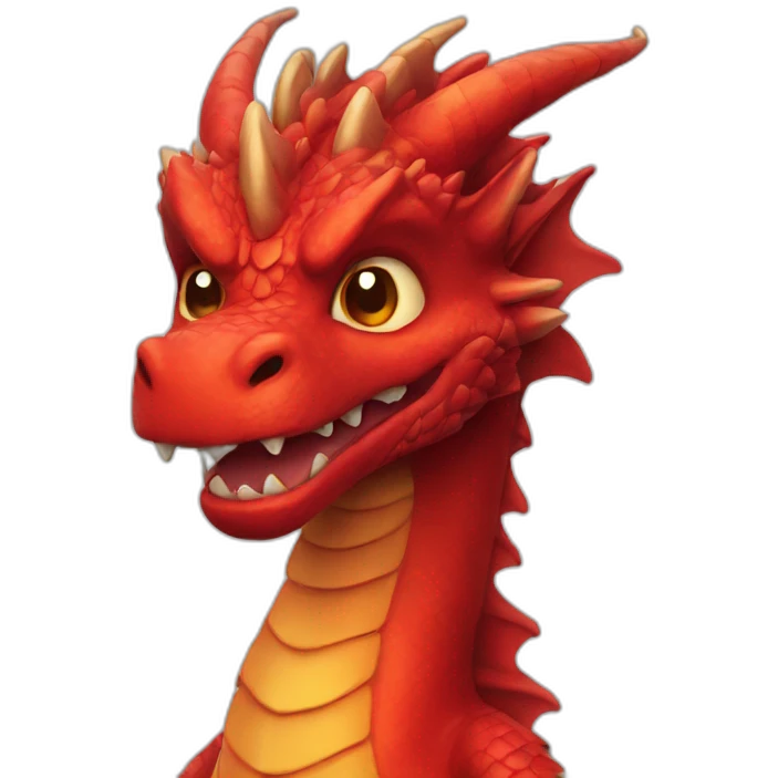 red dragon emoji
