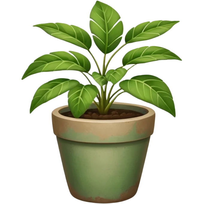 Potted Sidewalk Plant emoji