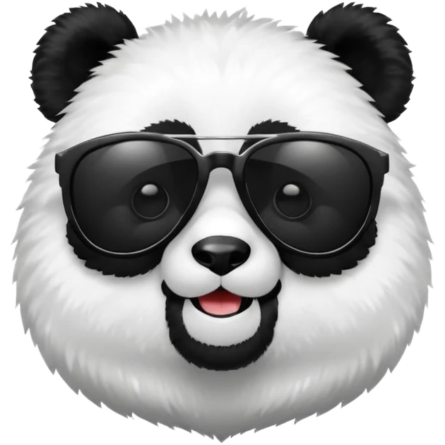 panda with sunglasses emoji