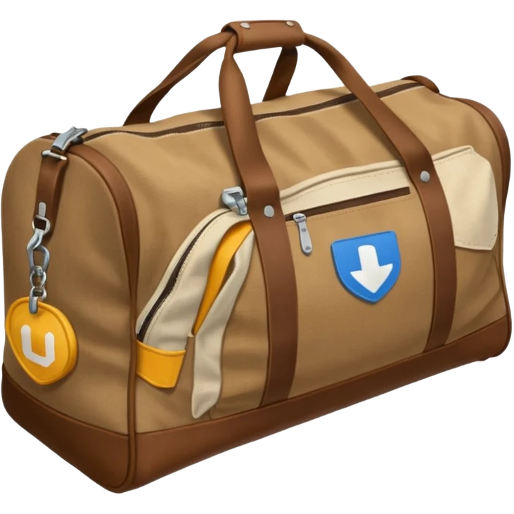 Duffel bag emoji