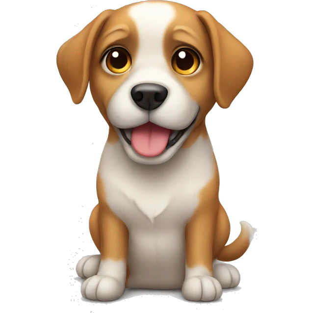 cute dog emoji
