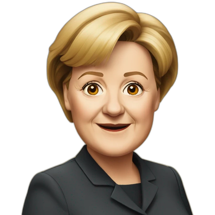 ivre angela merkel emoji