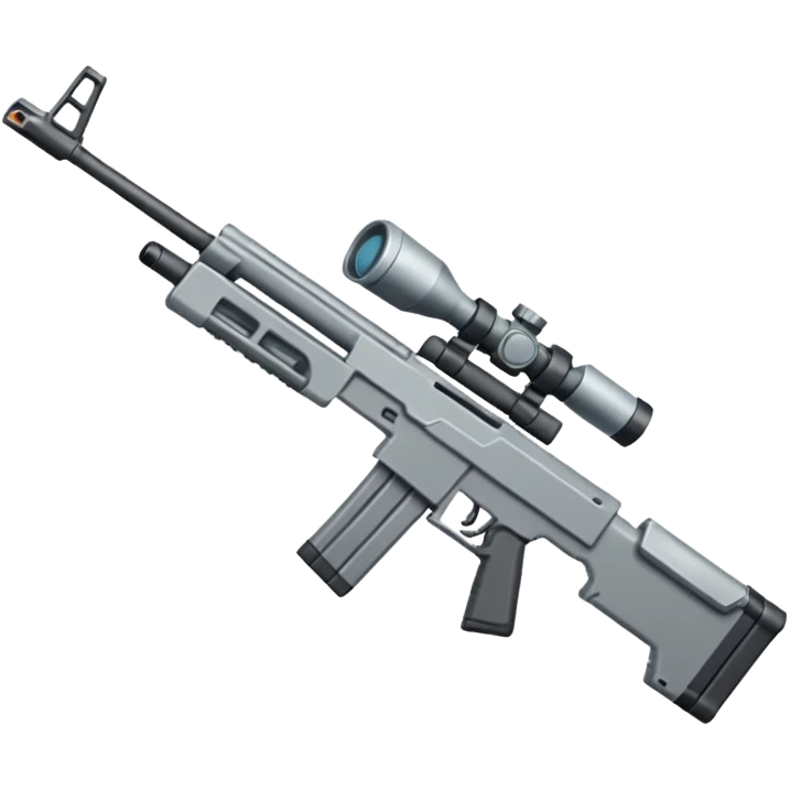 Halo sniper rifle pixel  emoji