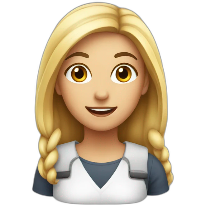 girl-delivery-Christmas-happy-blackfriday emoji