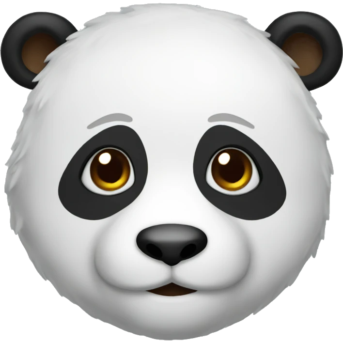 Christmas panda emoji