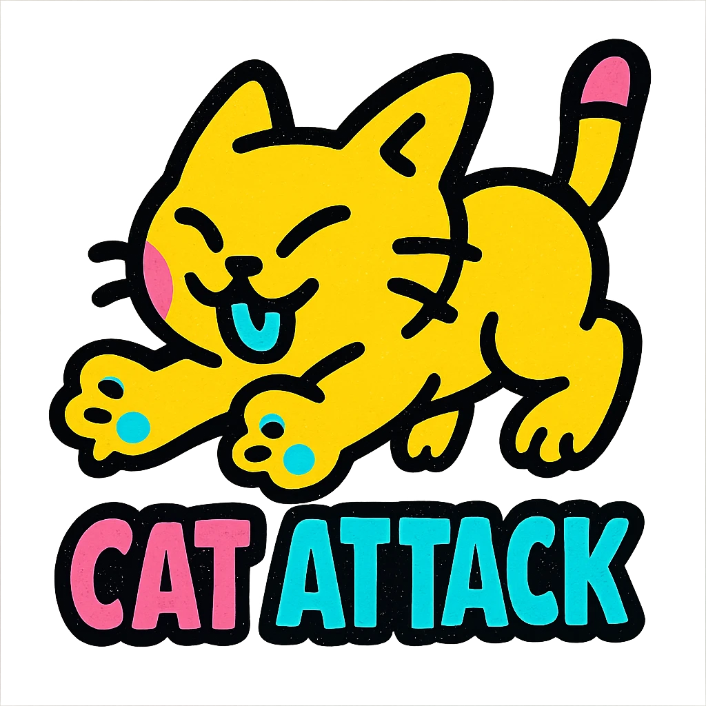 cat attack emoji