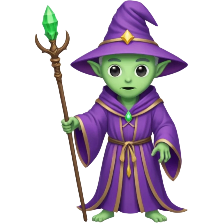 Alien wizard emoji