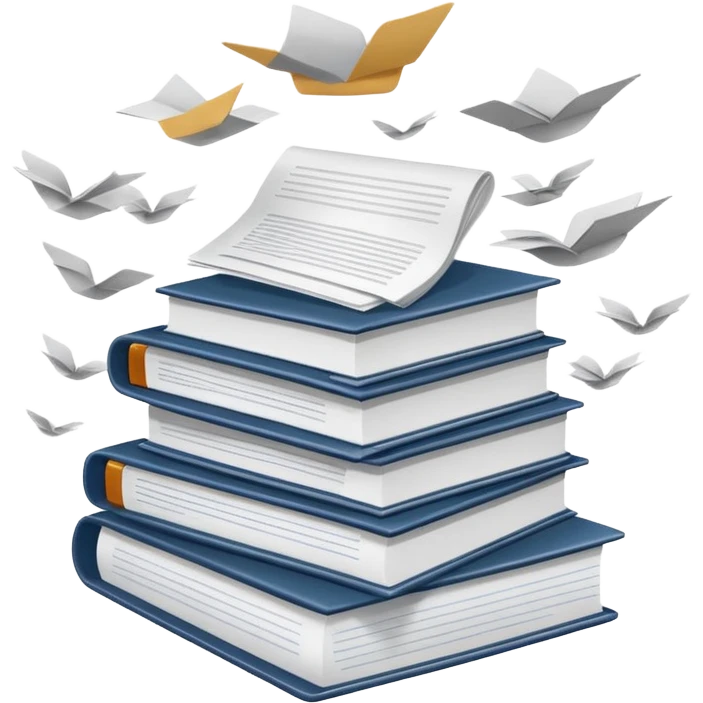 documents in the air emoji