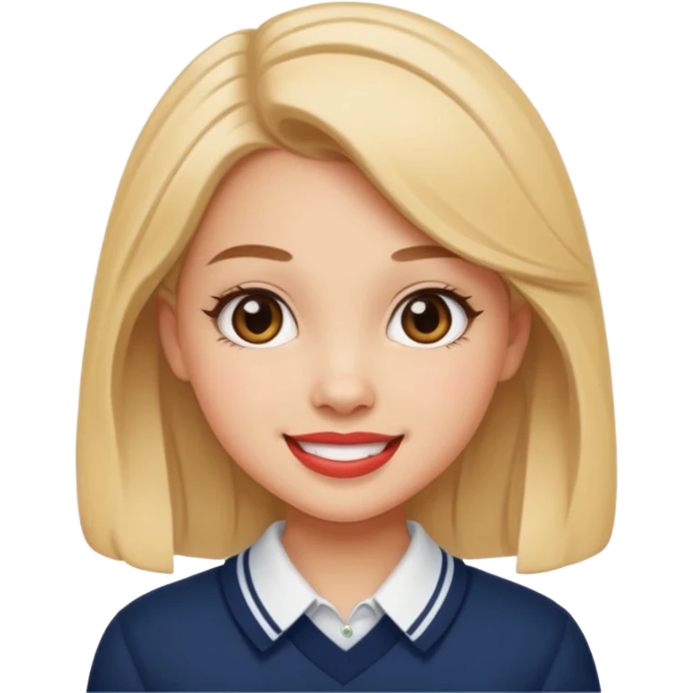 Baddie preppy aesthetic cute sassy emoji