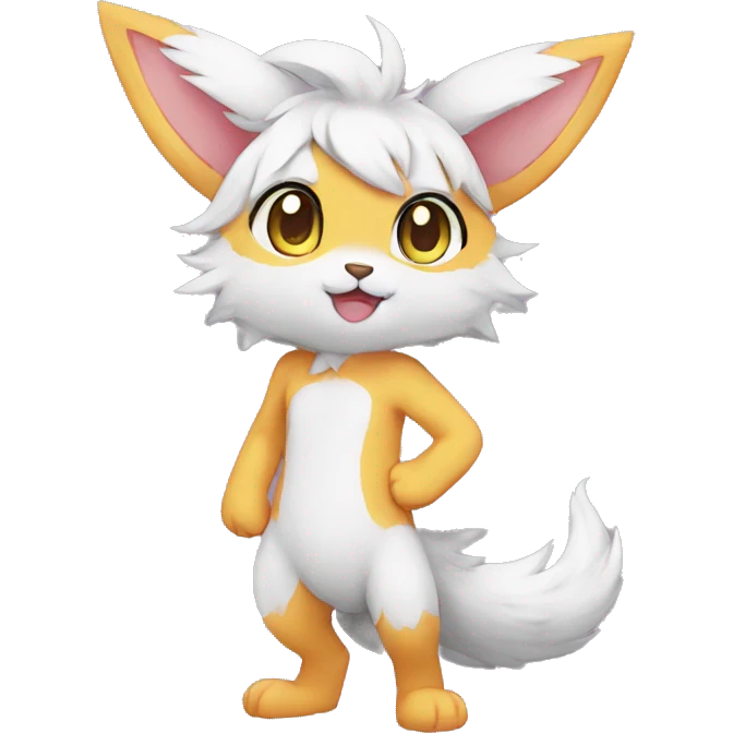 kawaii Anthro FurSona Fakemon Full Body emoji