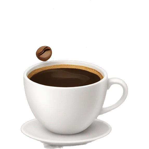 aesthetic coffee emoji
