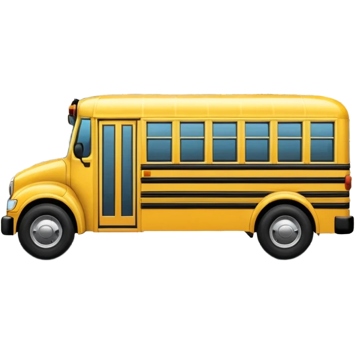 school bus emoji