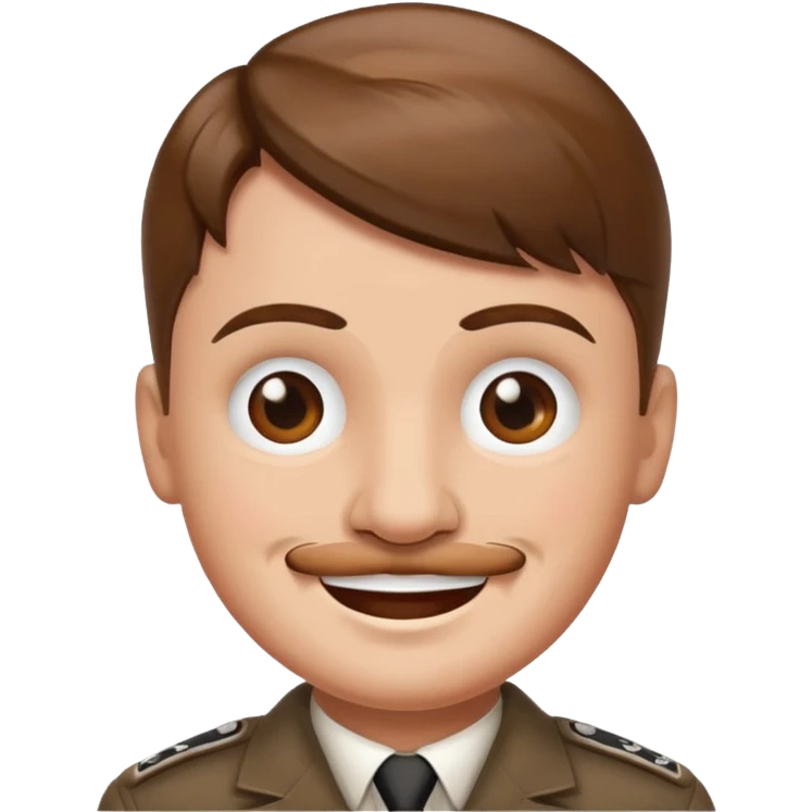 Make a Hitler emoji emoji