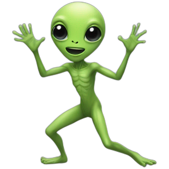 alien dance emoji