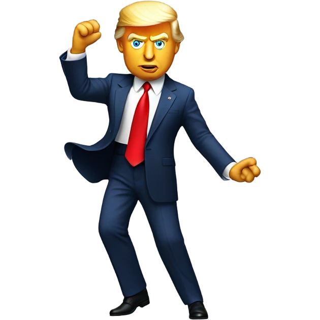 Trump dance emoji