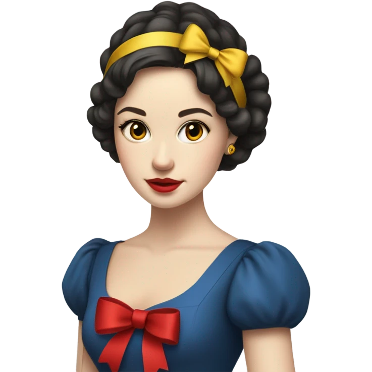 Snow white emoji