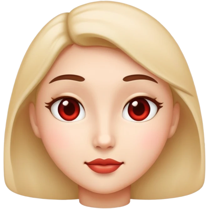 Heart face emoji