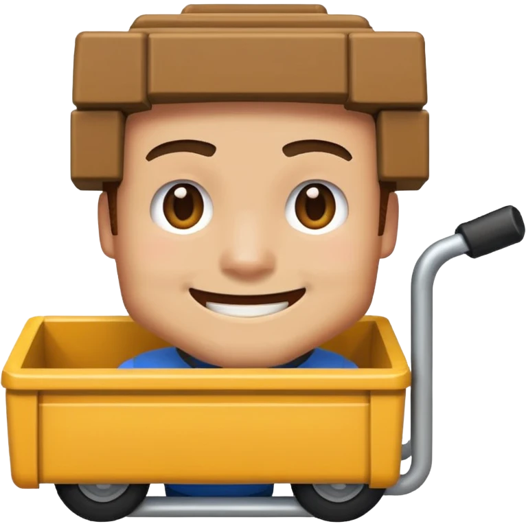 make a emoji on minecart steve emoji