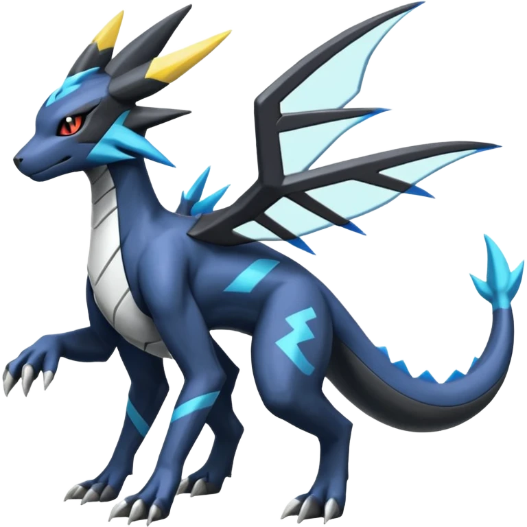 Salandit-Dialga-Zekrom-Umbreon-Silvally-fusion (full body) emoji