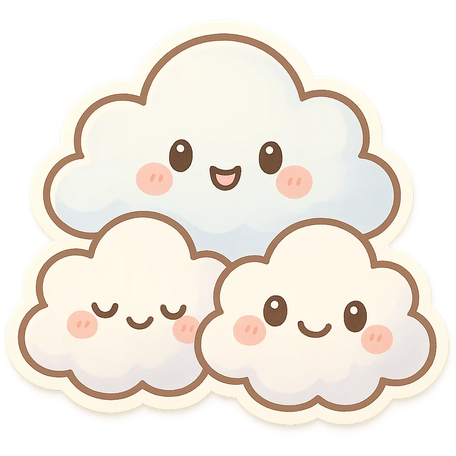 Clouds emoji