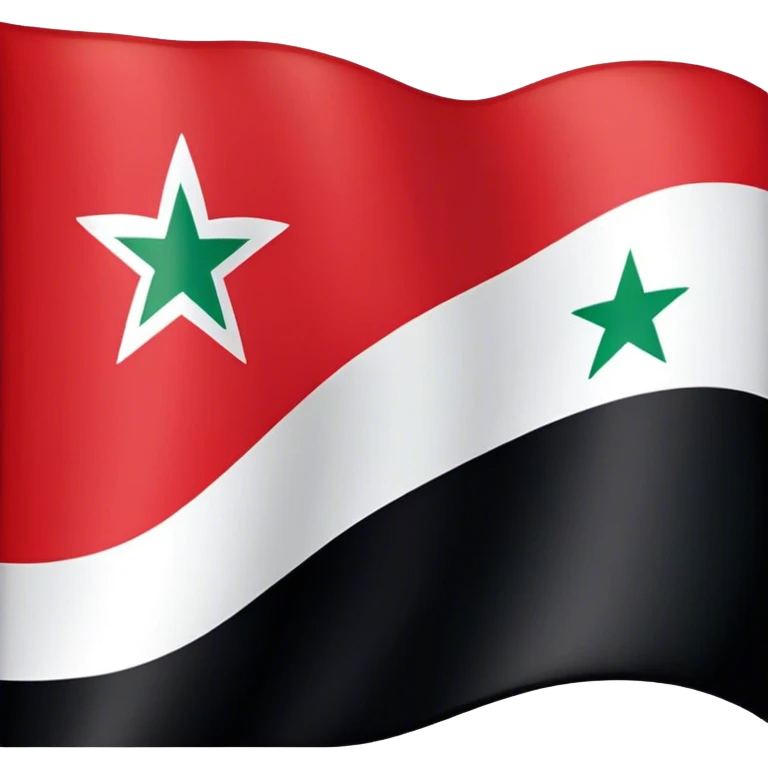 Syria new flag emoji