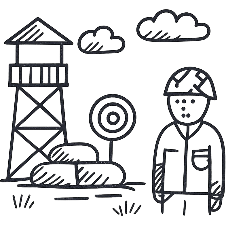 military training ground emoji