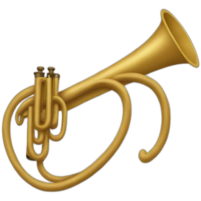 bugle emoji