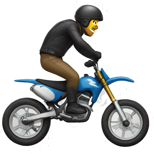 bike stunt emoji