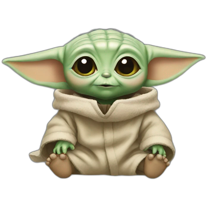 Baby yoda emoji