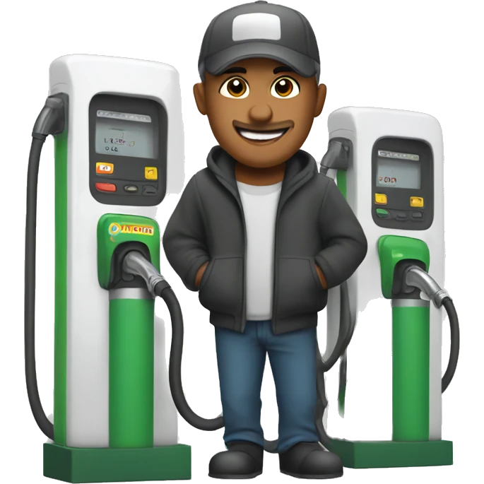 guy pump petrol emoji