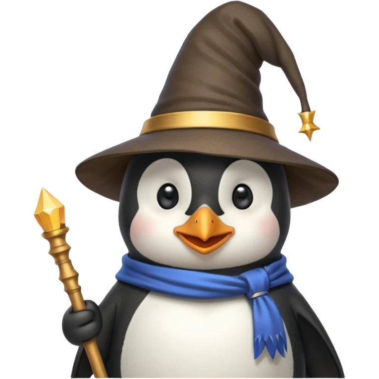Pinguino stregone  emoji