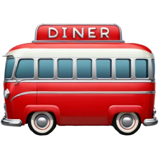 route 66 american diner emoji
