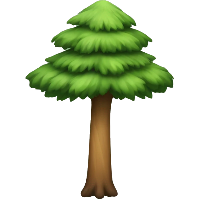 Pine tree emoji