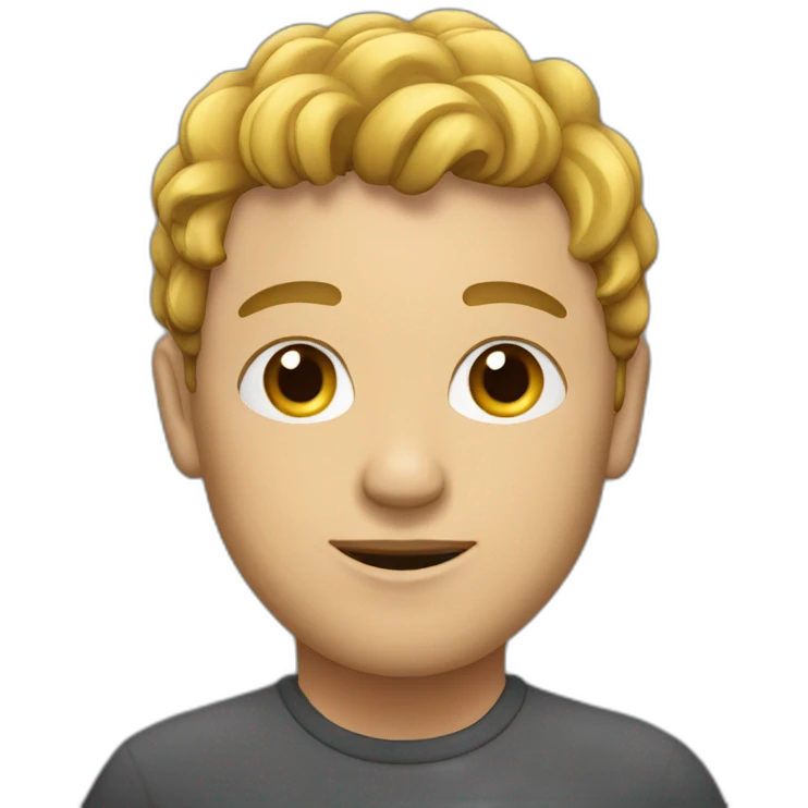 person with stekelhaar emoji