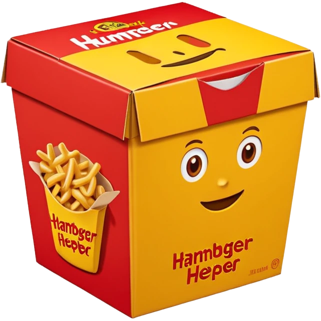 hamburger helper boxs emoji