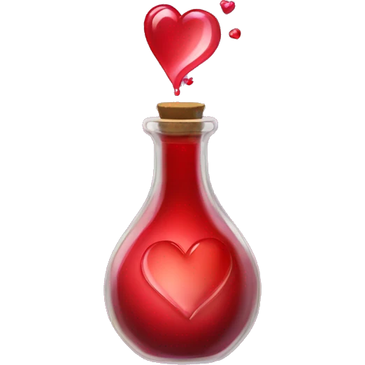Love potion emoji