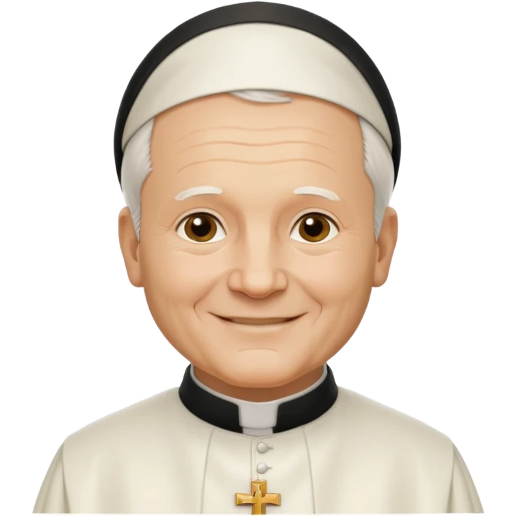 John Paul II From Poland emoji