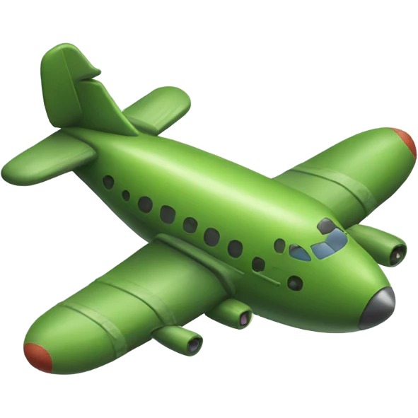 Pickle flying a plane emoji