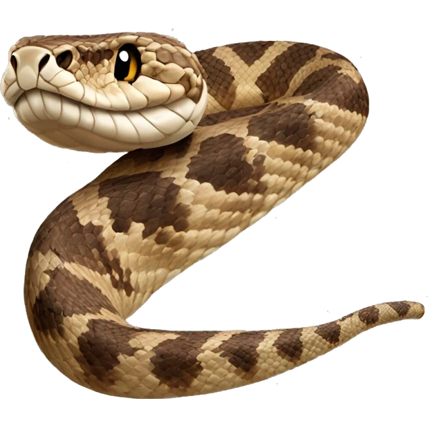 Diamondback Rattlesnake  emoji