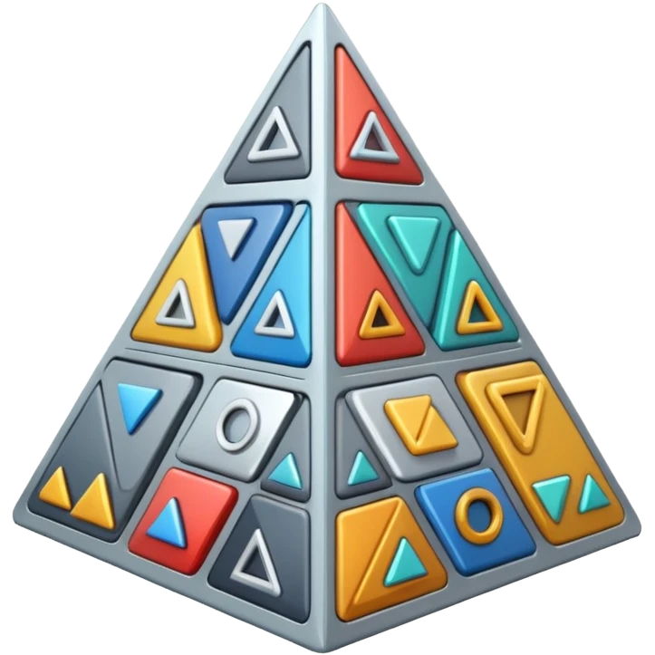 bureaucratic system in a triangle emoji