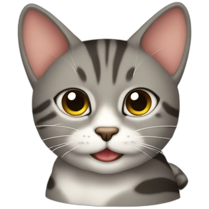 Gato tomando tetero emoji