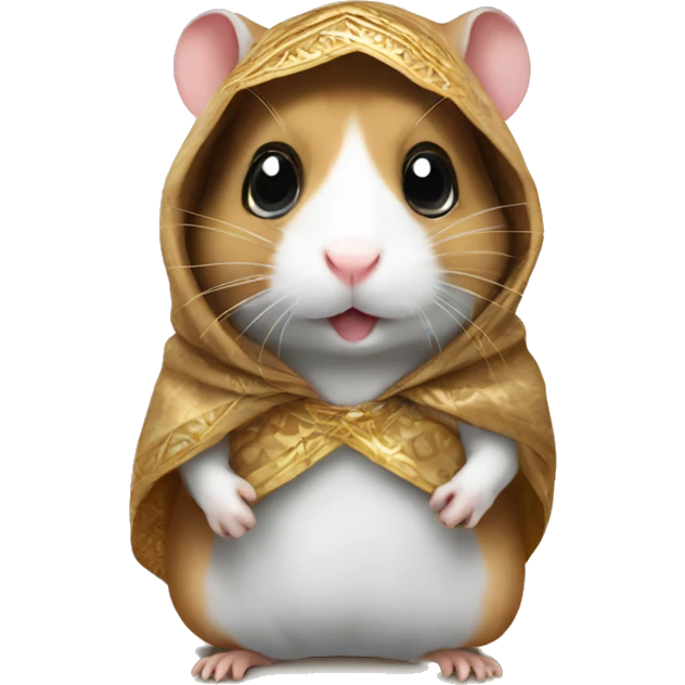 Arab costume hamster emoji