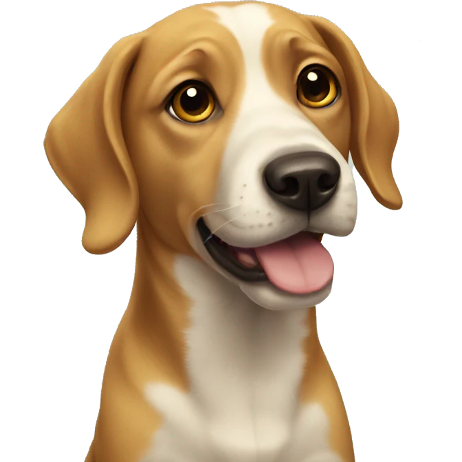 Dog with bee  emoji